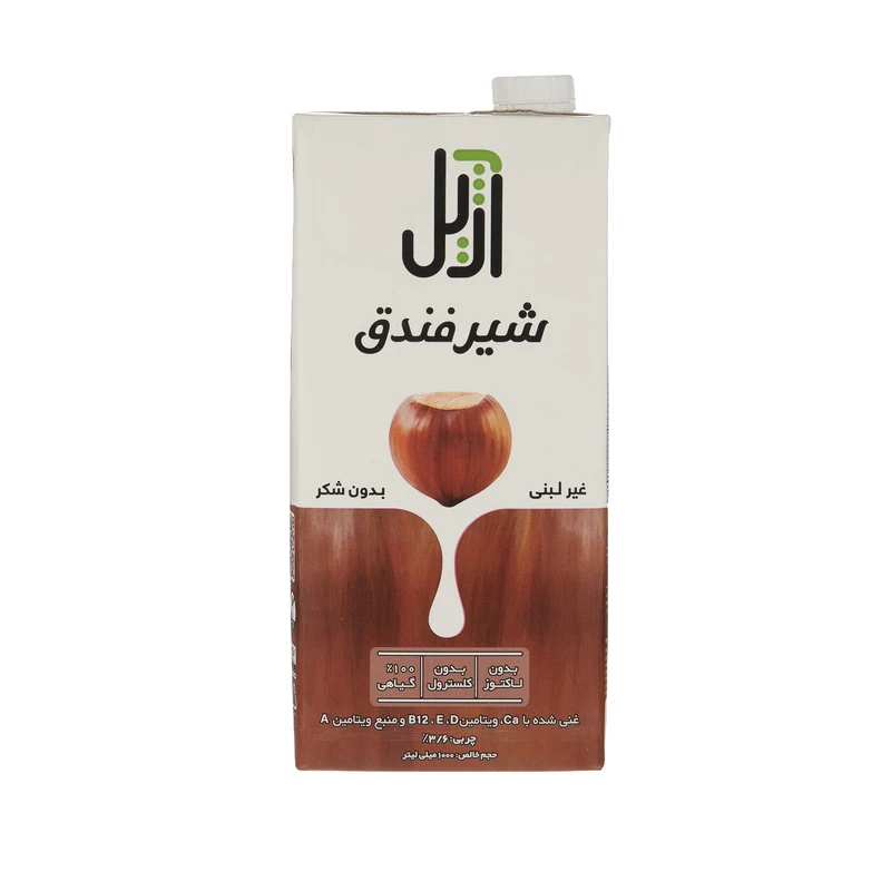 شیر فندوق غیر لبنی بدون شکر کاله 