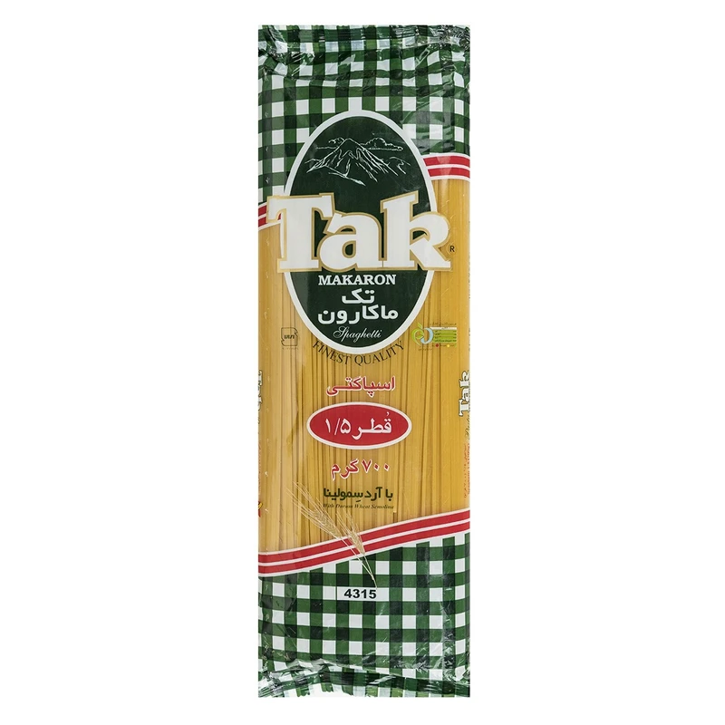 اسپاگتی قطر 1.5 تک ماکارون