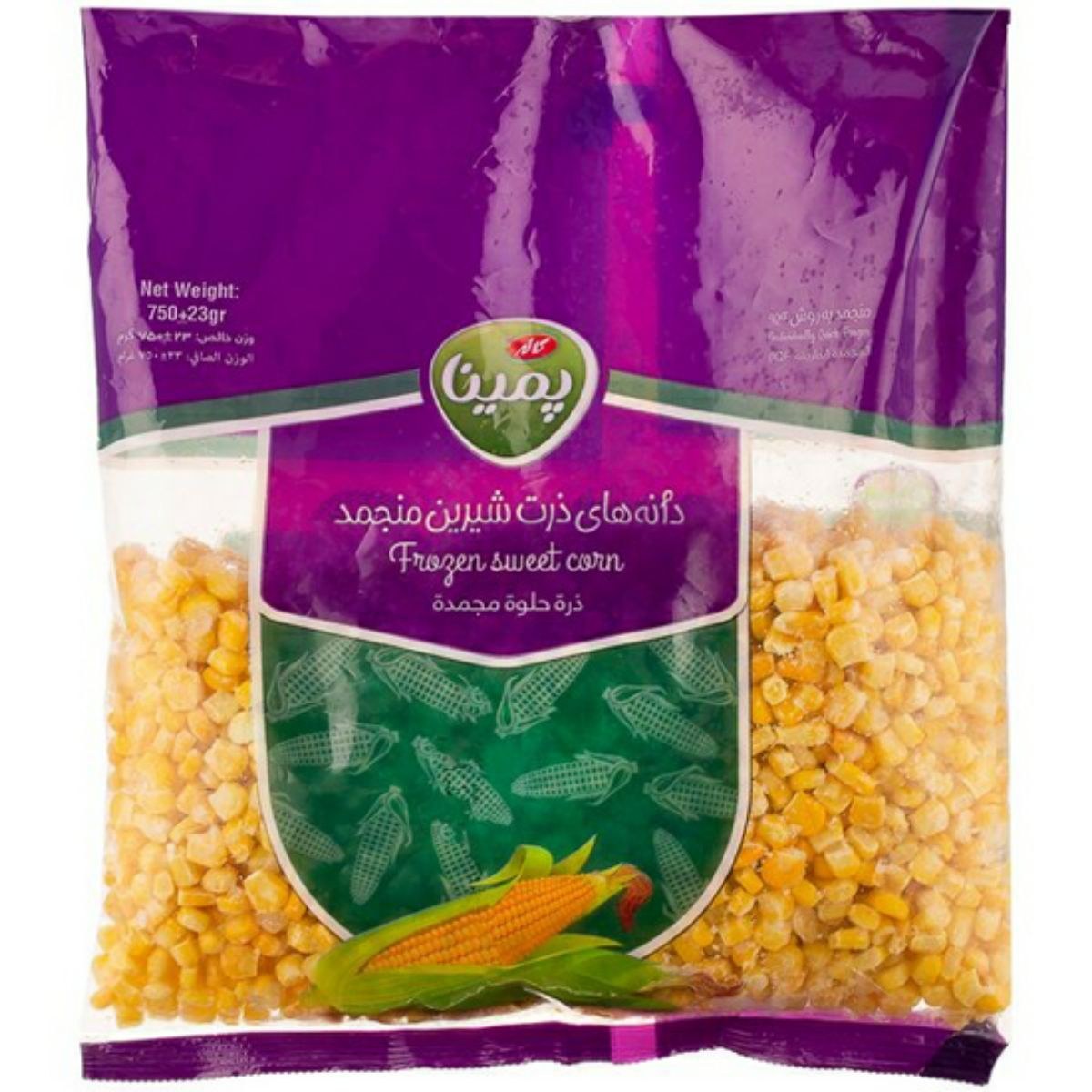 ذرت پمینا کاله 2500 گرم دانه ذرت شیرین کاله