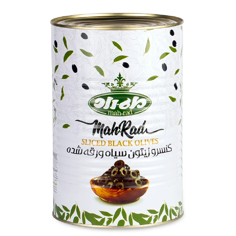 زیتون سیاه اسلایس مهراد