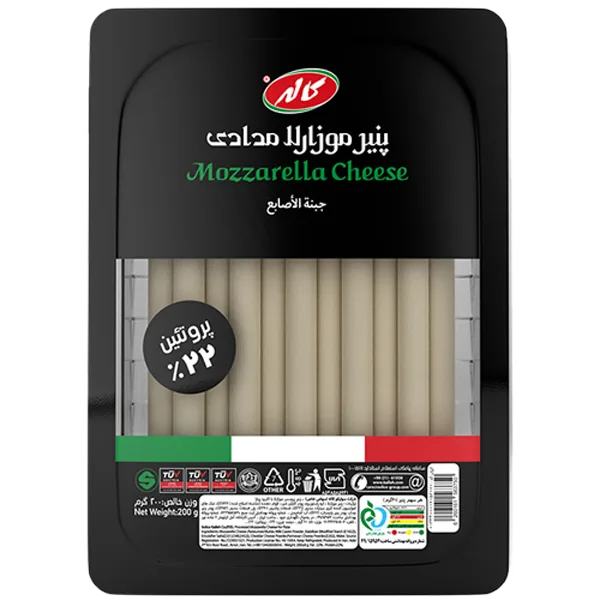 پنیر موازارلا مدادی کاله