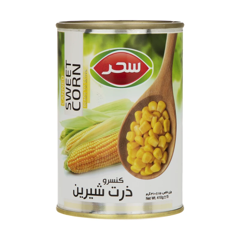 کنسرو ذرت سحر