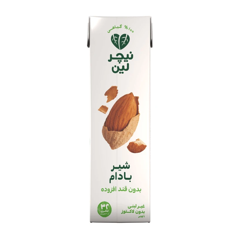 شیر بادام بدون قند نیچرلین